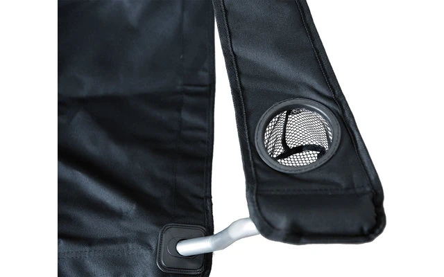 Basic Nature Travelchair Love Seat Faltsofa Schwarz 4 Basic Nature Travelchair Love Seat Faltsofa Schwarz – Bild 2