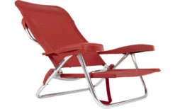 Crespo AL/221-M Beach Chair Strandstuhl Rot -Campingmöbel 628571 4351071 4